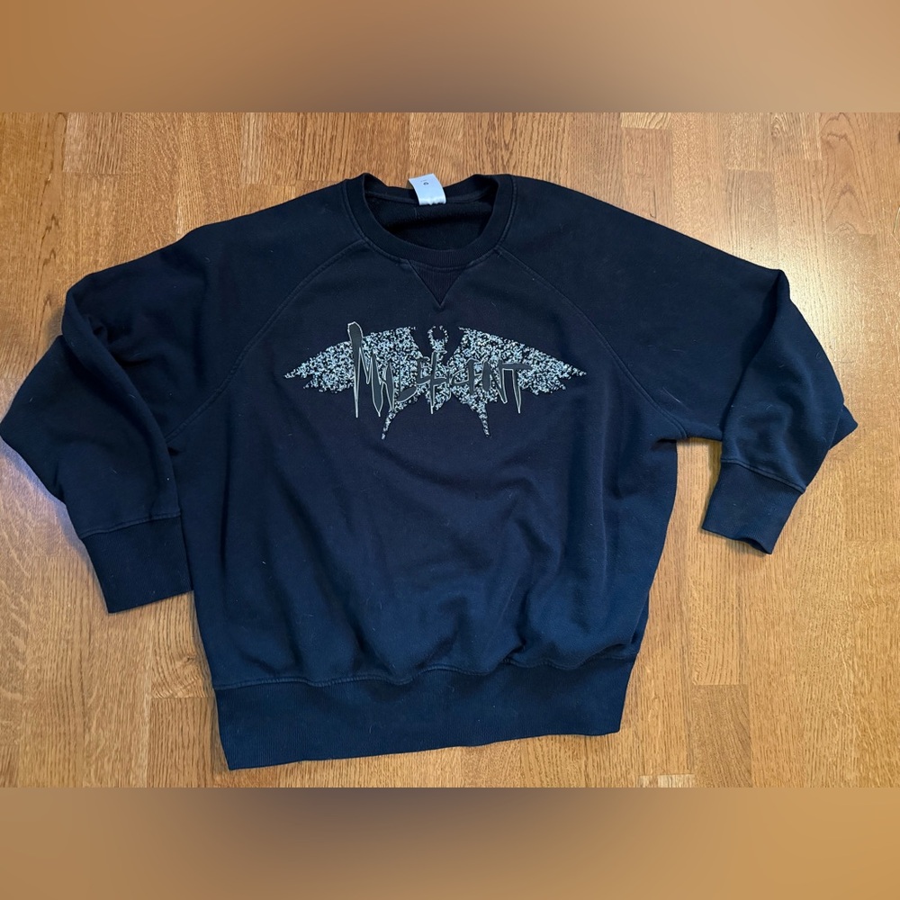 Disney Maleficent Mistress of Evil Pullover Sweatshirt Women Size XL Black